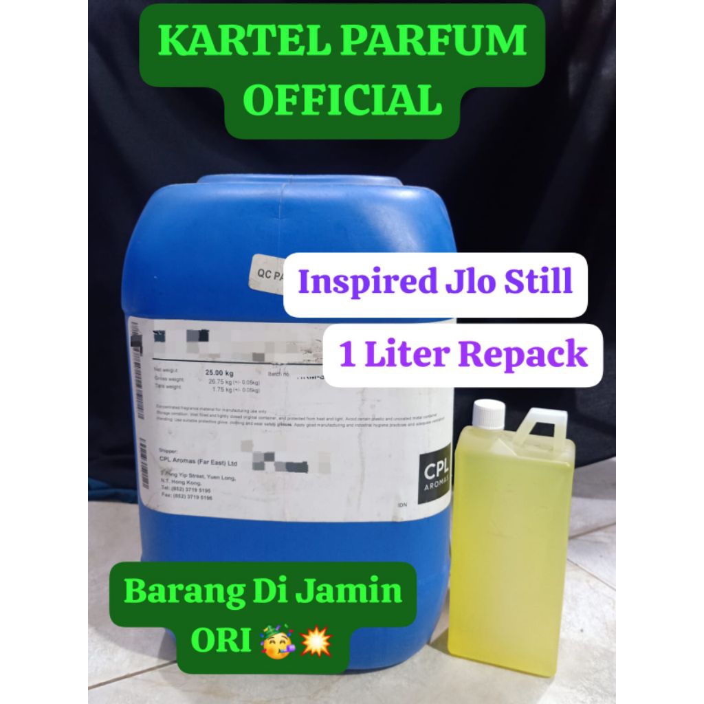 BIBIT PARFUM MURNI | JLO STILL | 1LITER REPACK | CPL
