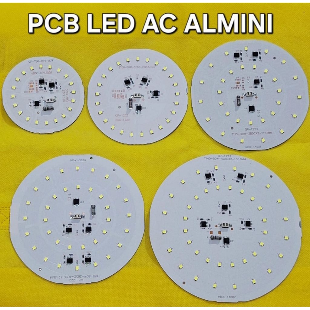PCB LED AC ALMINI CAPSULE 20 30 40 50 60 WATT