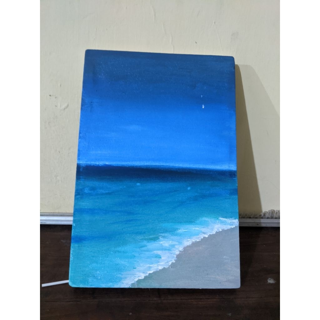 lukisan hasil tangan