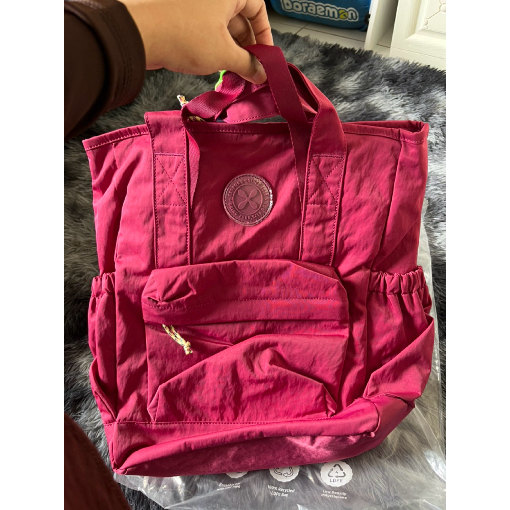 [PRELOVED] Tas Export 3in1 Ransel Totebag Soulder Bag