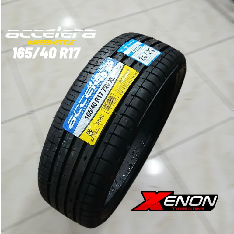 Ban Mobil Tipis Ceper Ring 17 ACCELERA PHI-R 165 40 R17 || Ban Mobil 165/45 R17 Tubles