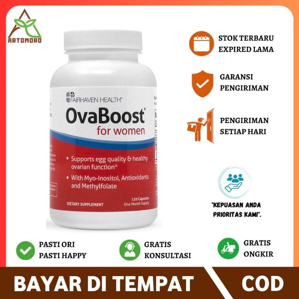Ovaboost for Women Suplemen Untuk Meningkatkan Kualitas Sel Telur