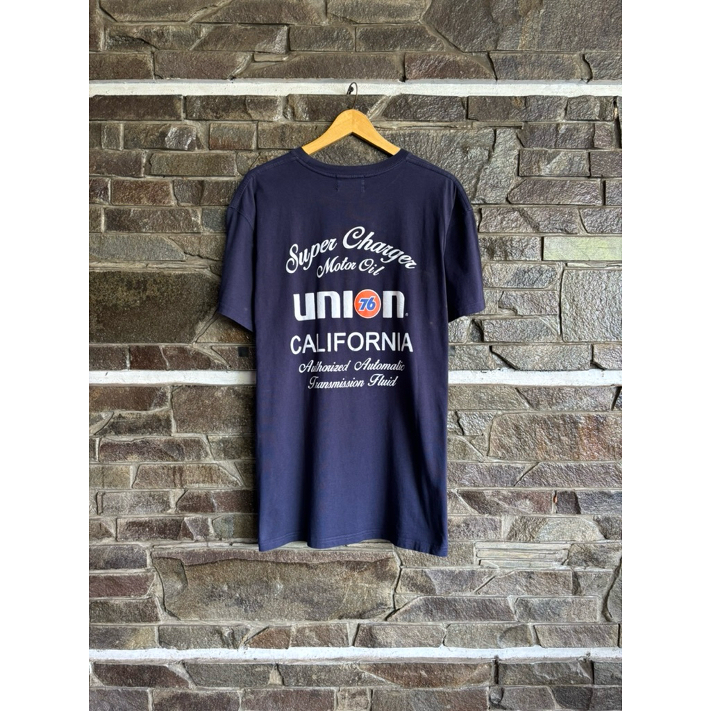 Union 76 Lubricants • Vintage Super Charger California Racing Tee / Kaos / Tshirt Size XL Y2k Prelov
