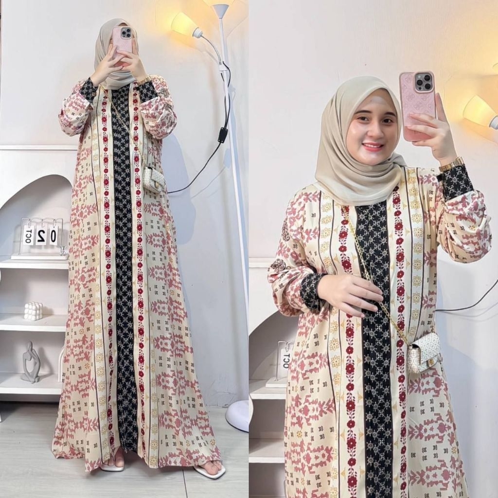 gamis daily rayon