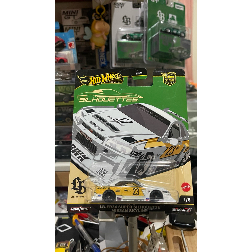 hot wheels premium r34 lbwk