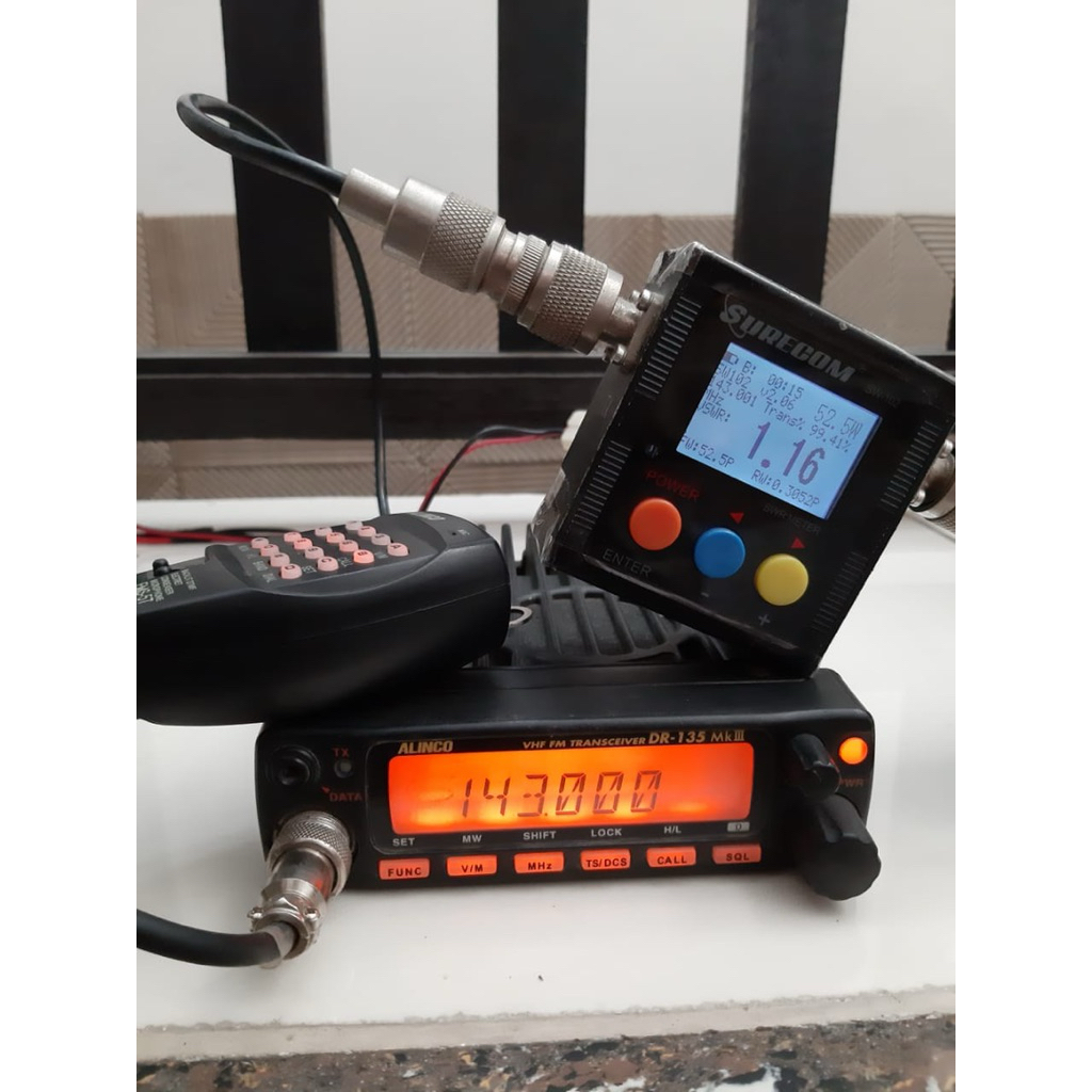 RADIO RIG KOMUNIKASI  ALINCO MK III KONDISI NORMAL