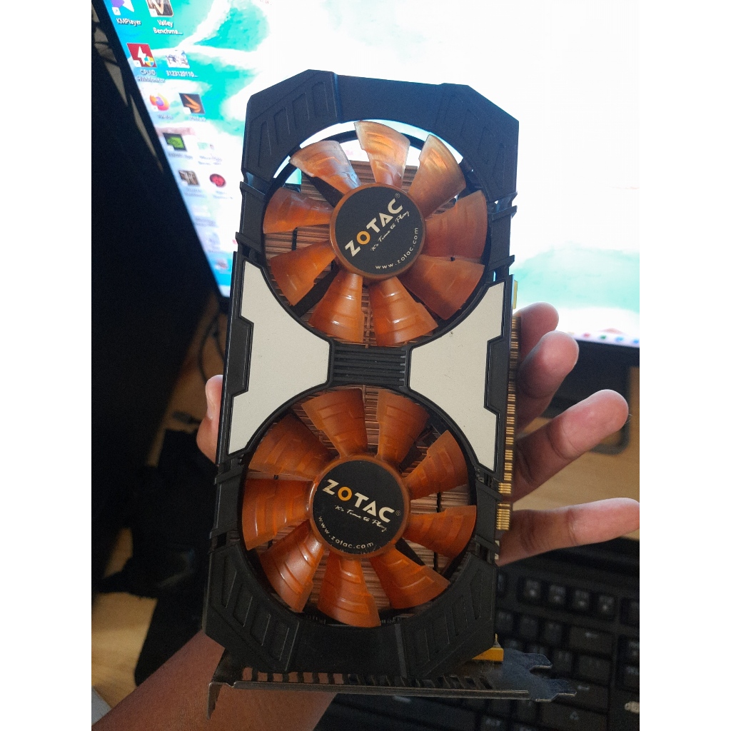 VGA GTX 750 Ti 2GB GDDR5 128 Bit ZOtac rusak