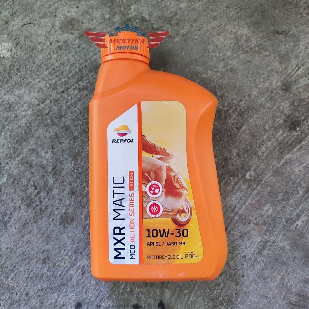 Oli Motor Repsol MXR Matic 10W-30 800ML