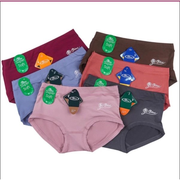 TERMURAH || Celana Dalam Wanita Katun Best Quality | CD Perempuan Jumbo (( POLINI 1362, 1236 ))