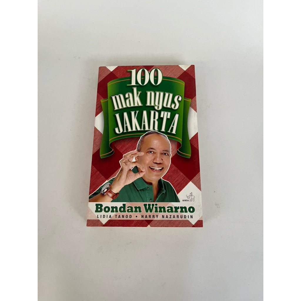 Buku 100 Mak Nyus Jakarta - Bondan Winarno, bekas