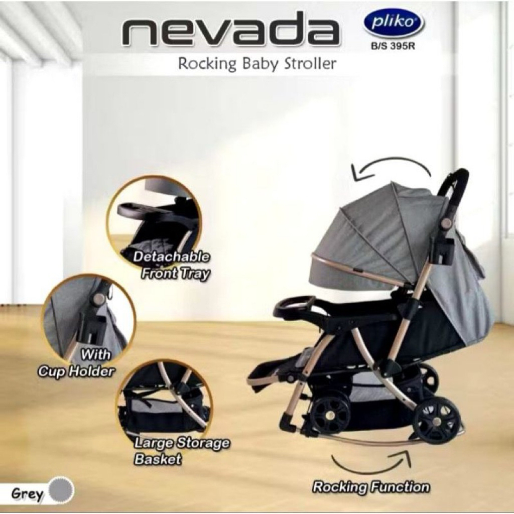 Preloved Stroller baby pliko