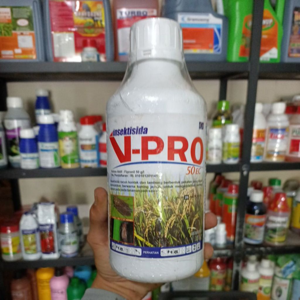 Insektisida V-PRO 50EC 1L untuk mengendalikan wereng pada tanaman padi dan tanaman lainnya