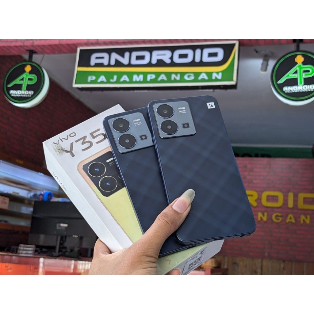 VIVO Y35 RAM 8+8/128GB FULLSET ORIGINAL (SECOND)
