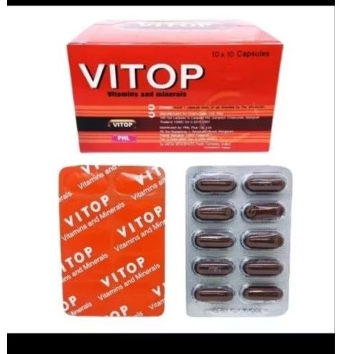 VITOP vitamin+doping ayam tarung ori thailand