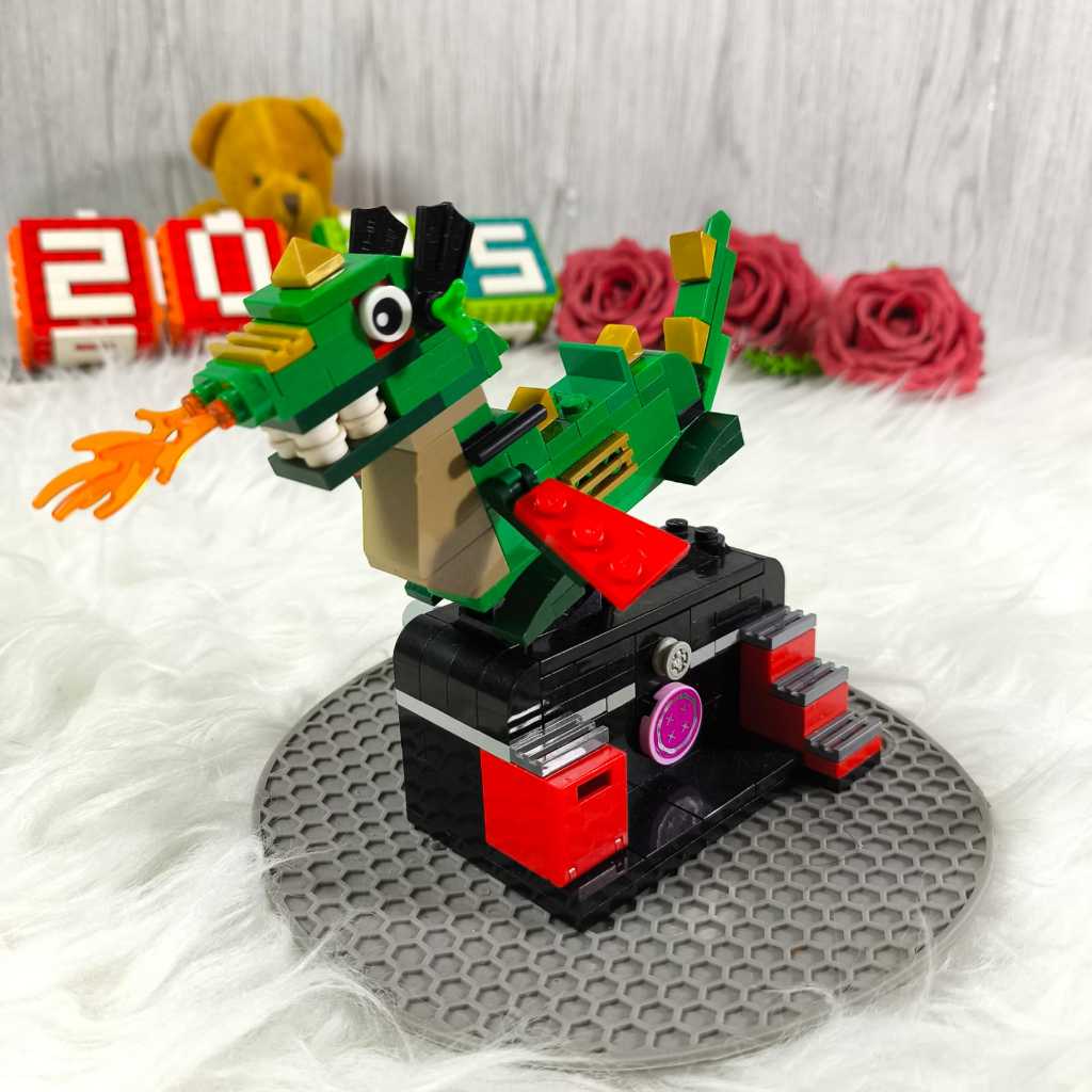 Lego MOC Naga Dragon Ride CNY Imlek Motion ori original asli