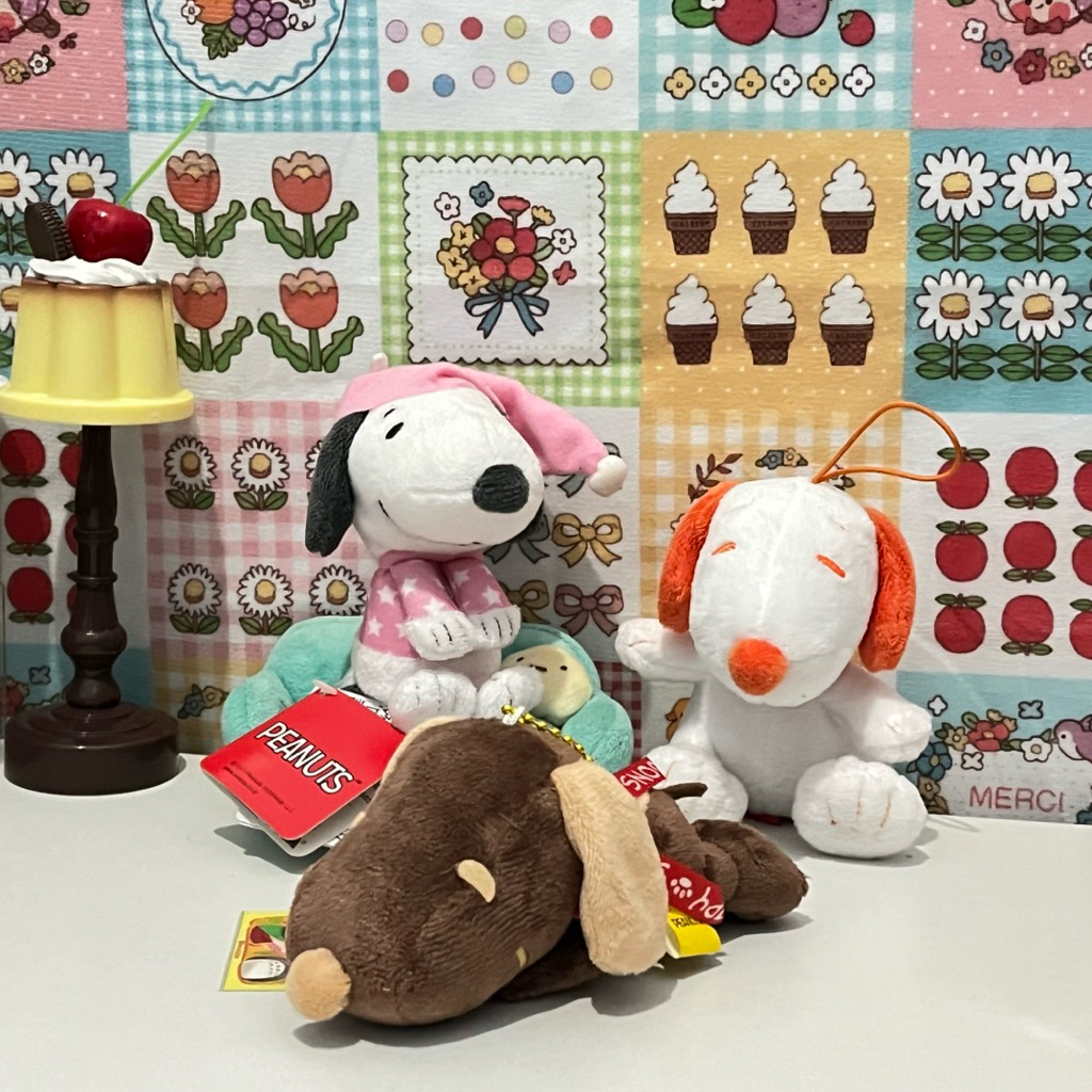 keychain plush snoopy [baca deskripsi]