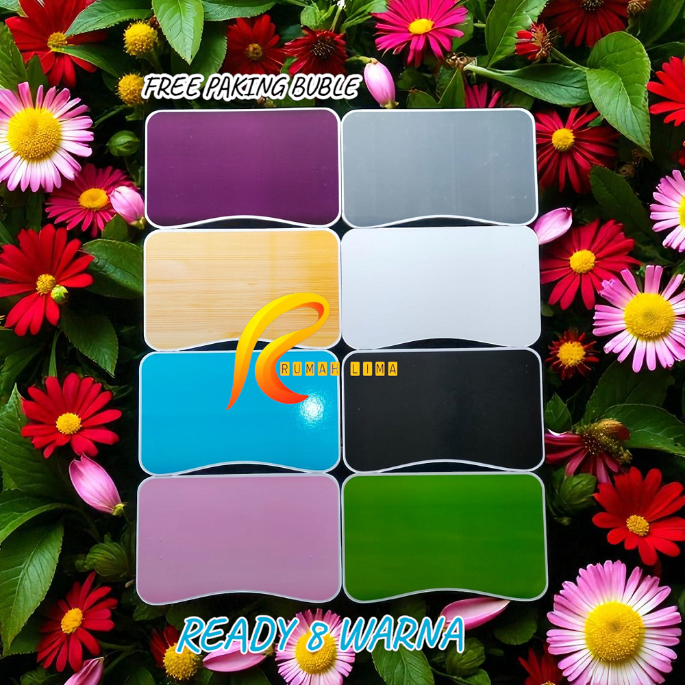 MEJA BELAJAR LIPAT WARNA Meja belajar Lipat Portable Kayu MDF multifungsi Meja Lipat Anak Meja Lapto