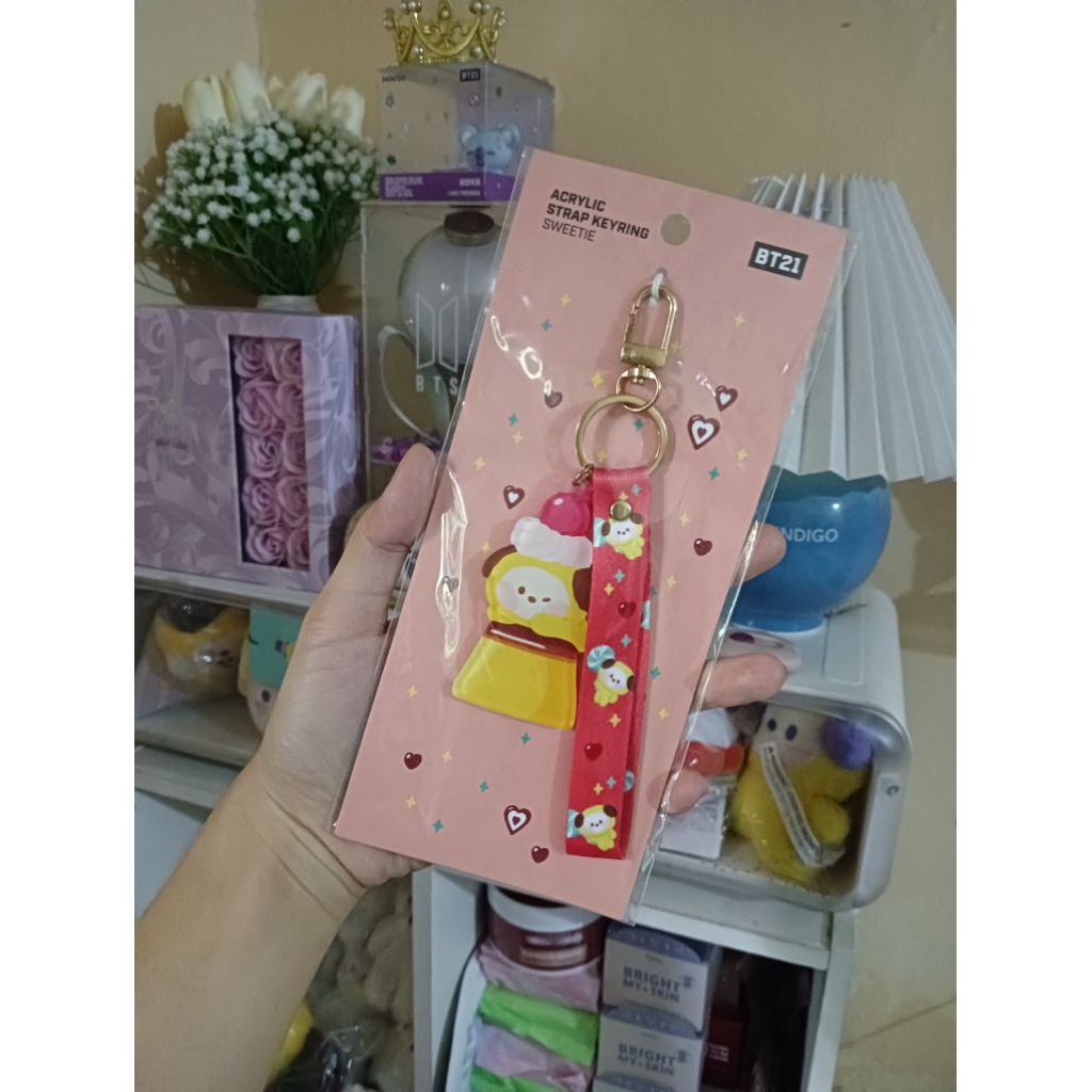 KEYRING BT21 CHIMMY EDISI CAKE