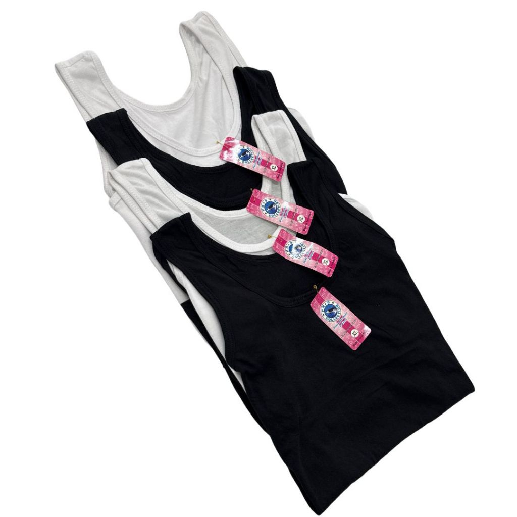 Singlet polos wanita dewasa/ tanktop wanita tali besar