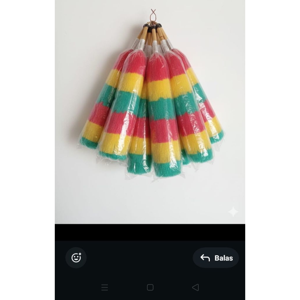 kemoceng rafia/sulak rafia