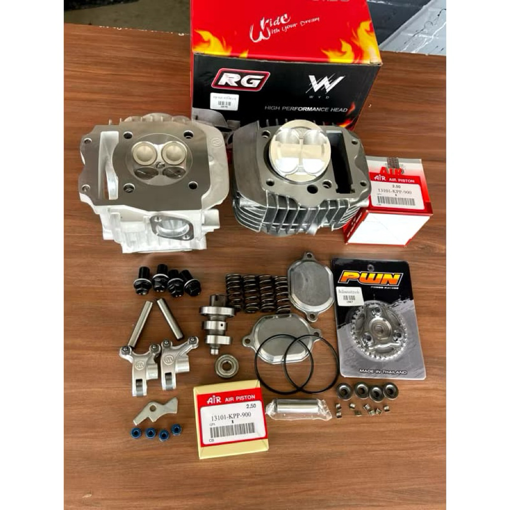 Paketan 4 klep KPH Piston 66 Klep 21/24 Brand RG Thailand