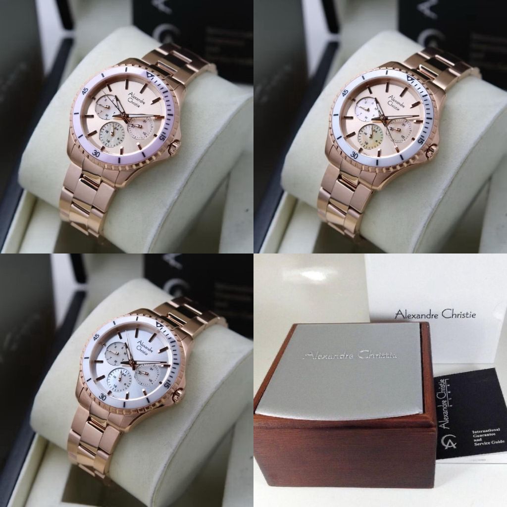 Jam Tangan Wanita Alexandre Christie 2A54 AC2A54 [ORIGINAL]