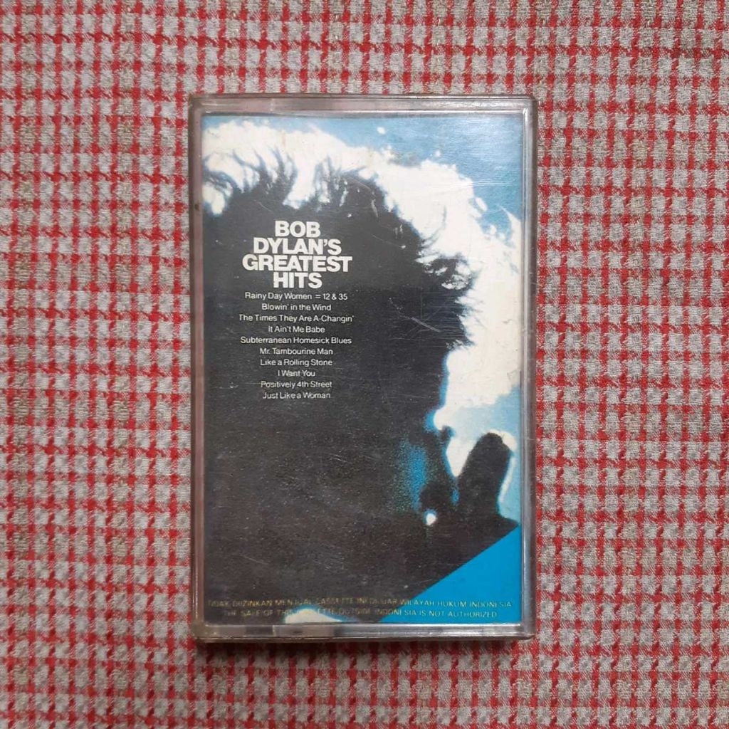 kaset pita - bob dylan - greatests hits