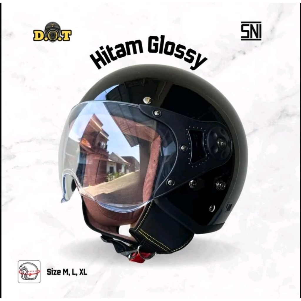 Helm Cargloss hijab untuk wanita dan pria basic dcs