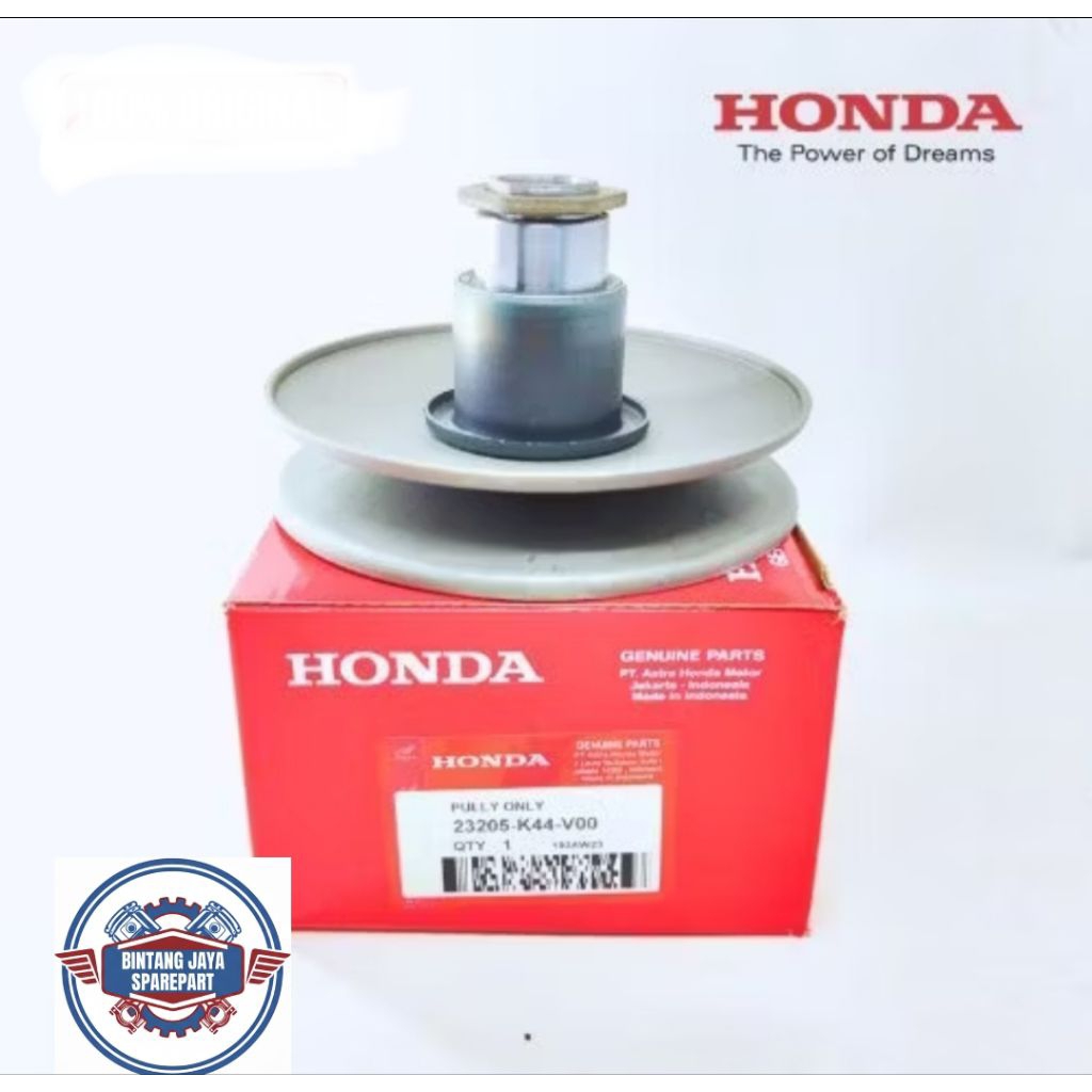 PULLY ONLY ORIGINAL HONDA K44  BEAT ESP , VARIO 1110 F1, SCOOPY F1