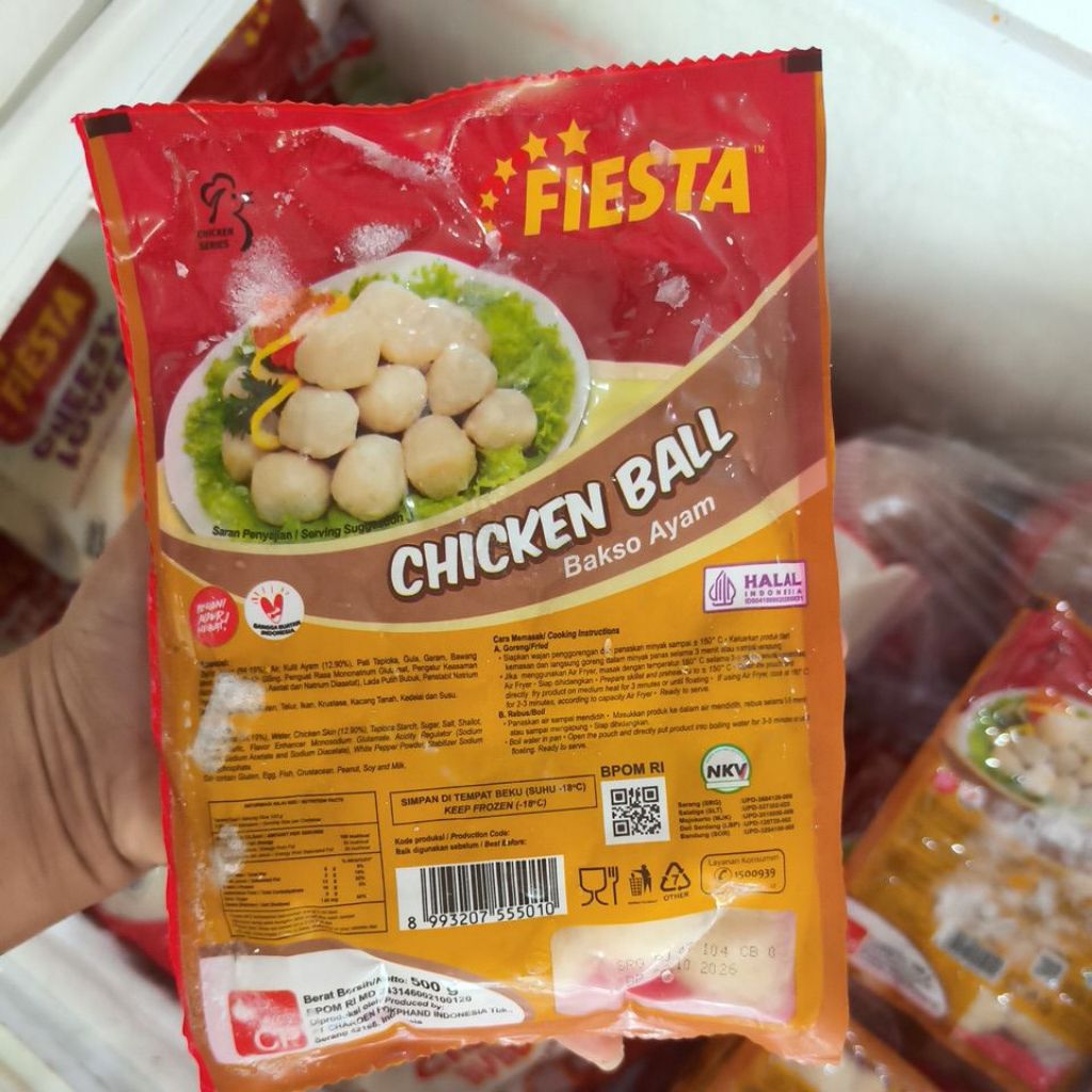 Bakso Ayam Fiesta 500gr