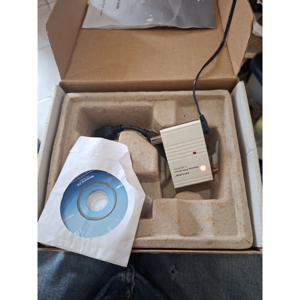 Tp_link wirlles print server TL_WPS510u unit adaptor