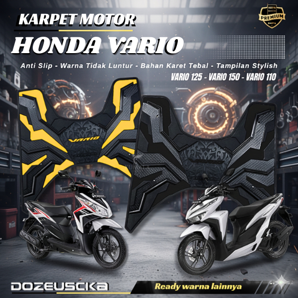 Dozeuscka Karpet Motor VARIO 2006 - 2025/Aksesoris Karpet Honda Vario 110cc - Vario 125cc - Vario 15