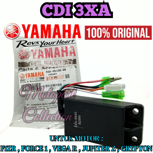 CDI KODE-3XA YAMAHA MOTOR F1ZR FORCE ONE PRODUK BERKUALITAS ASLI 100% ORIGINAL YAMAHA YGP .