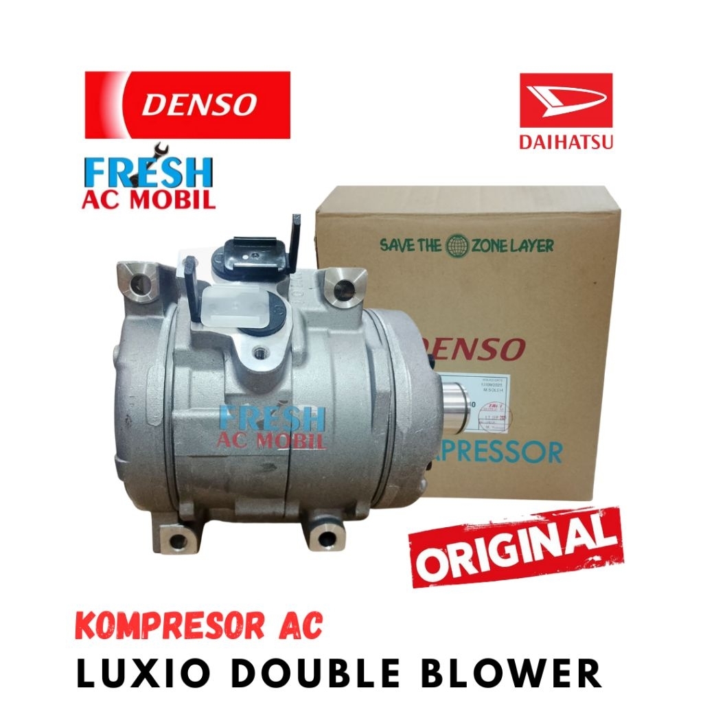 Kompresor AC Daihatsu Luxio Double Blower Original Denso Compressor AC Daihatsu Luxio Double Blower 