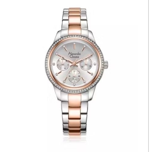 ALEXANDRE CHRISTIE 2A62BF SILVER ROSEGOLD original