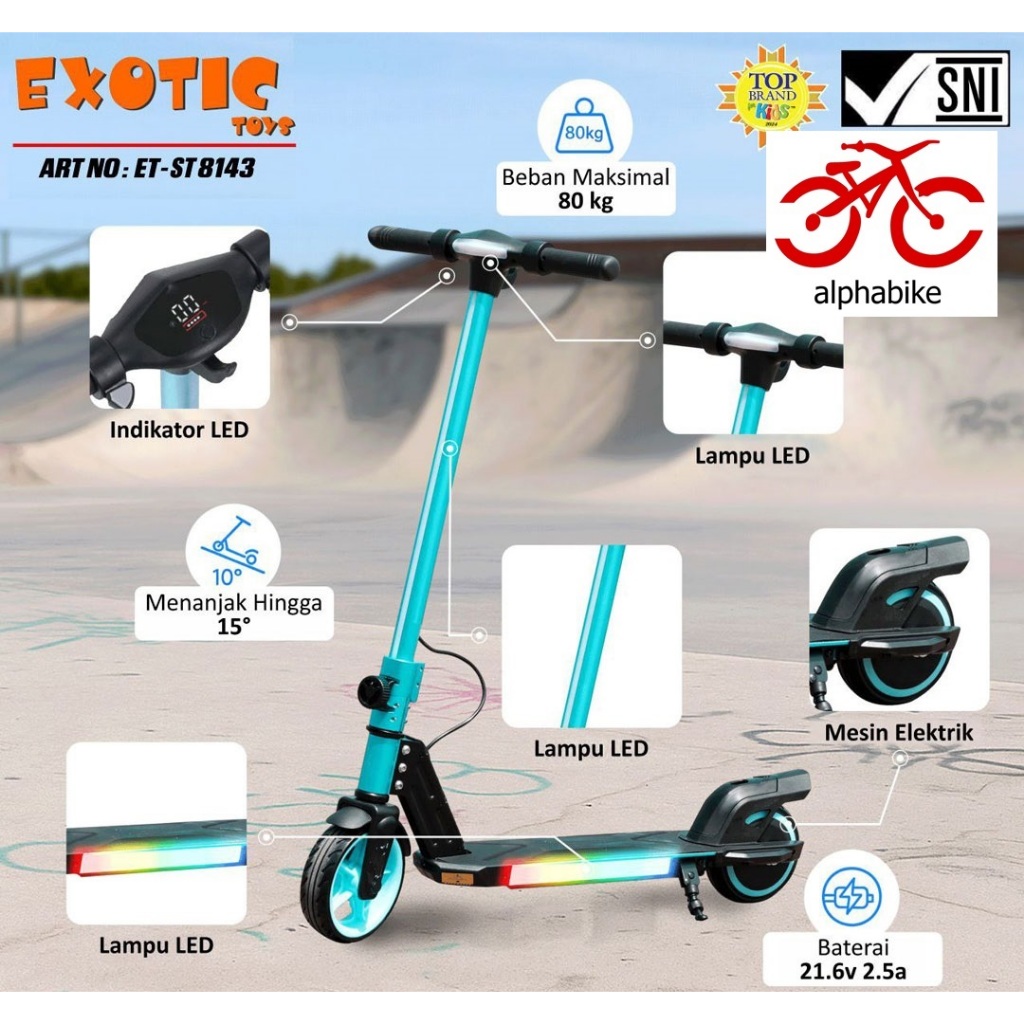Exotic ST-8143 Skuter Listrik