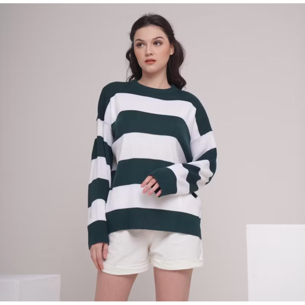 NIGOO Eira Sweater Rajut Oversize Atasan Knitted