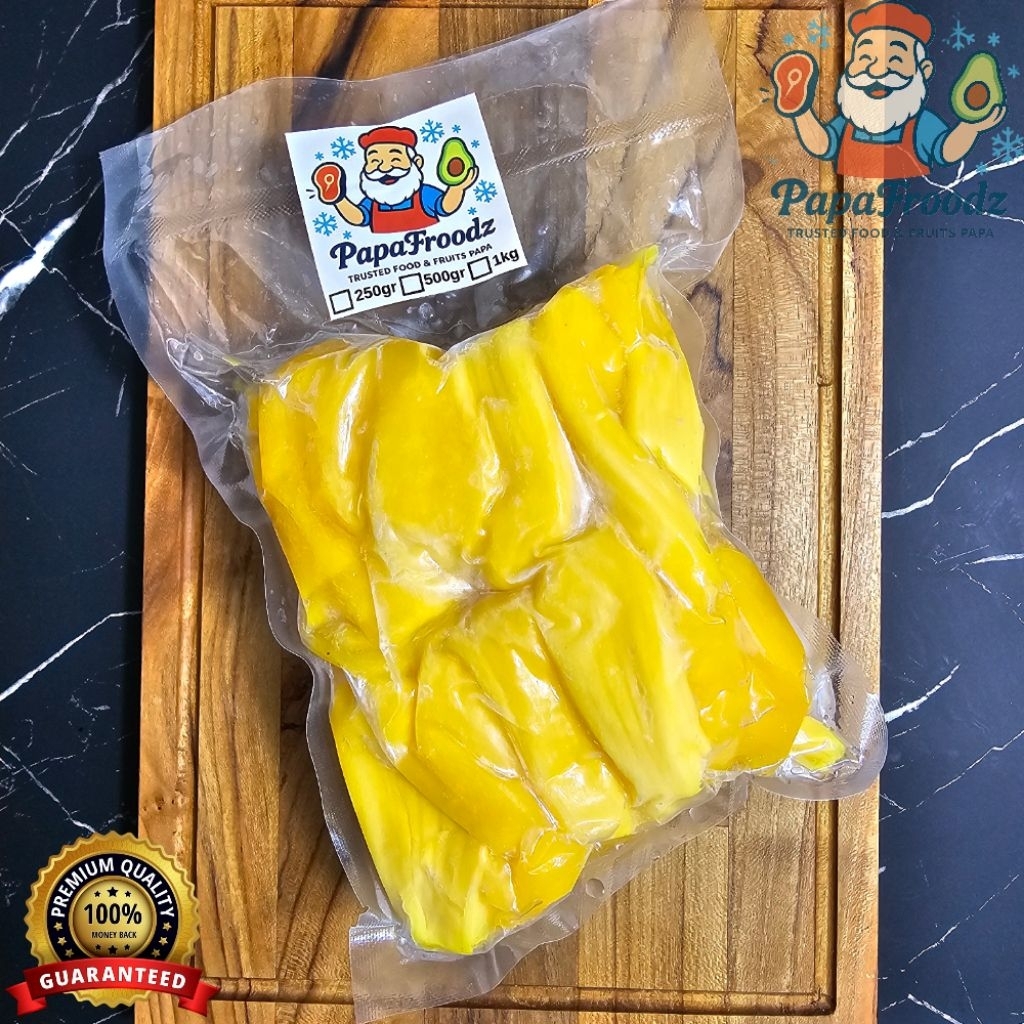 NANGKA MADU FROZEN PREMIUM 500GR BY PAPAFROODZ / NANGKA FROZEN 500GR / NANGKA FROZEN / NANGKA BEKU 5