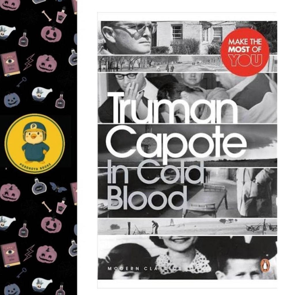 Novel TRUMAN CAPOTE In Cold Blood English ORIGINAL BOOK True Crime Thriller Based On True Story Pape