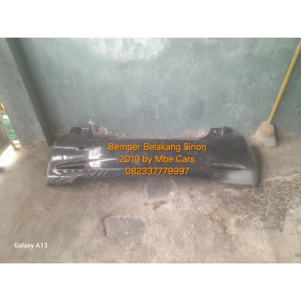 bemper belakang sirion 2010