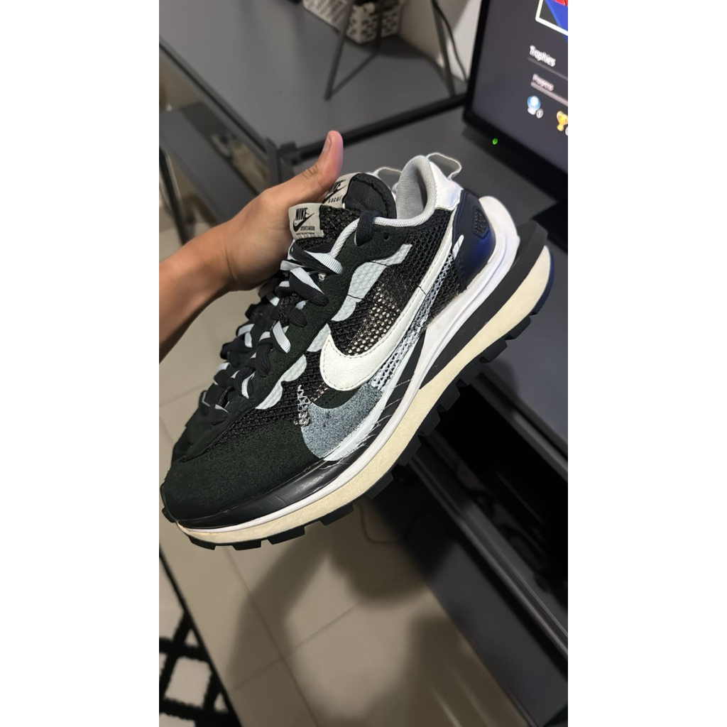 Nike Vaporwaffle Sacai Black White - 42