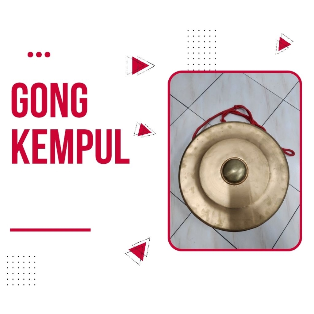 Gong Kempul Pencu Kuningan Reog Jaranan Laras 6