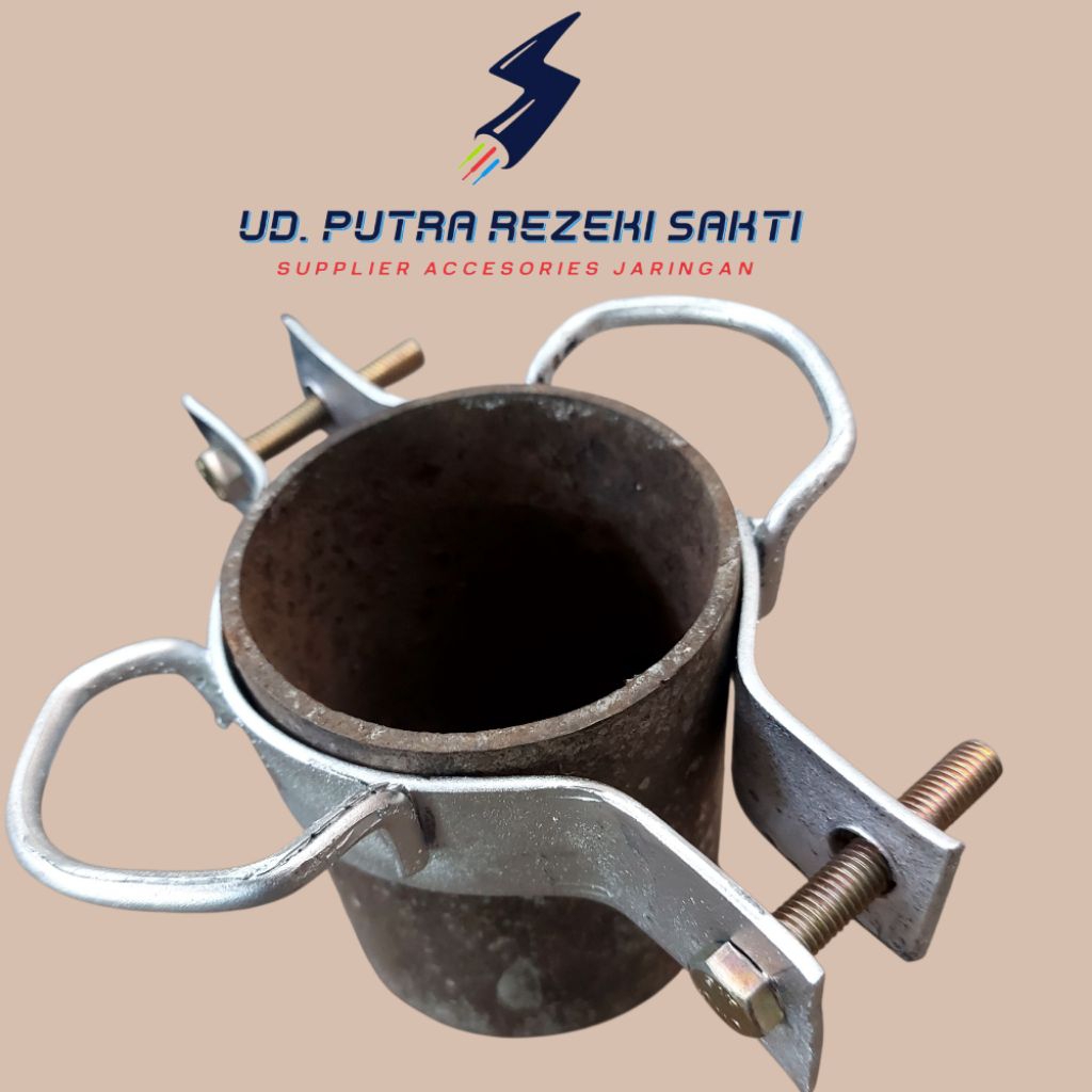 CLAMP KUPING 2,5 inch / CLAMP HRWL / CLAMP SINGGLE POLE / CLAMP POLE