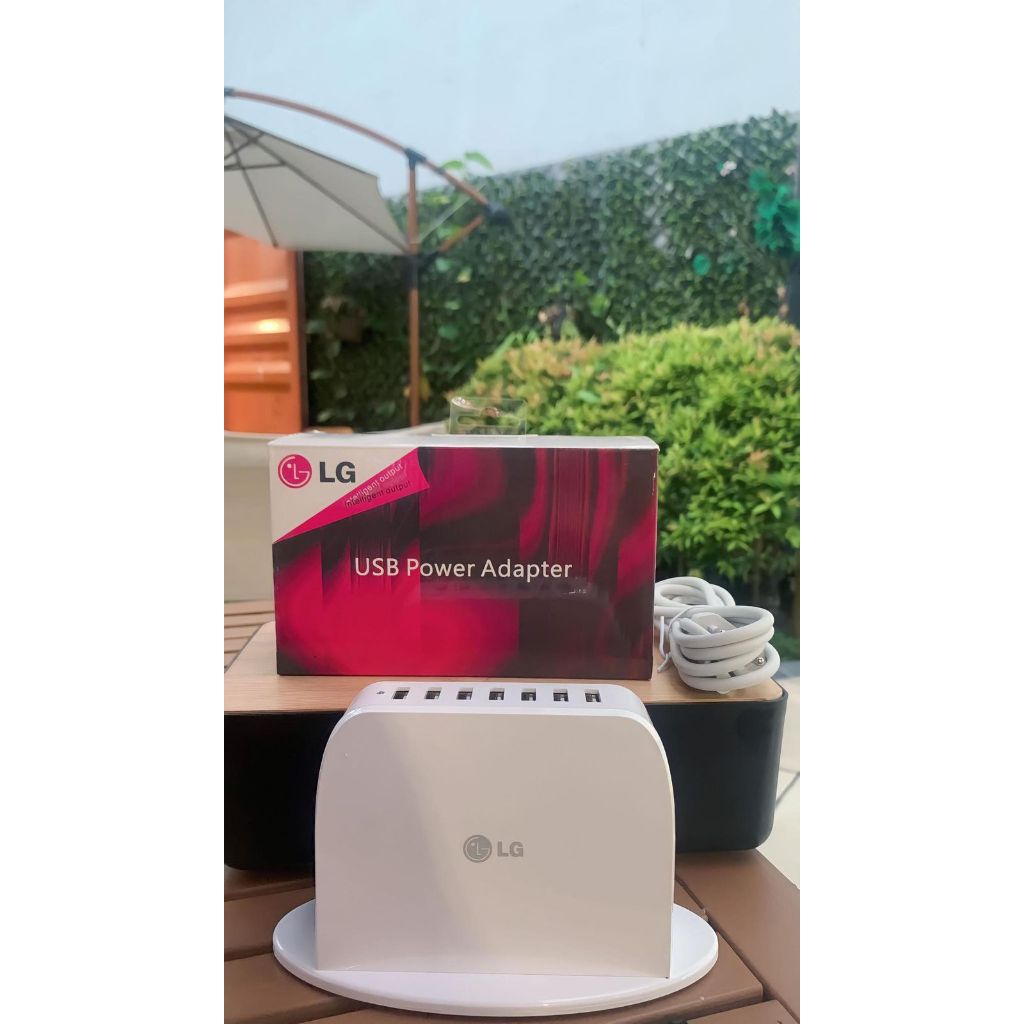 LG 7 USB Port Multi Port Charger Fast Charger LED Function 10A 50W