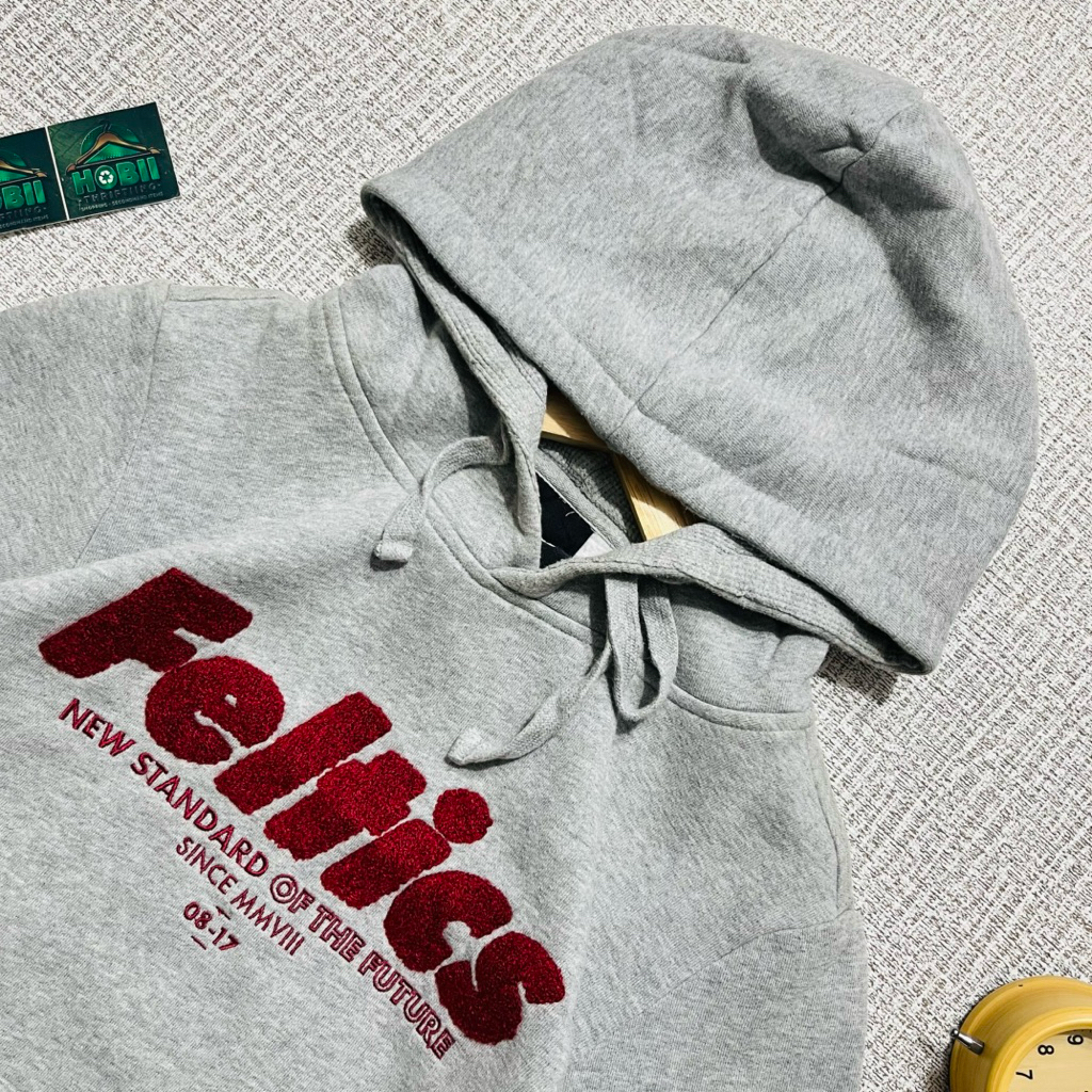 Hoodie Feltics 078 Size M | Crewneck | Jacket | Bomber | Tracktop | Atasan