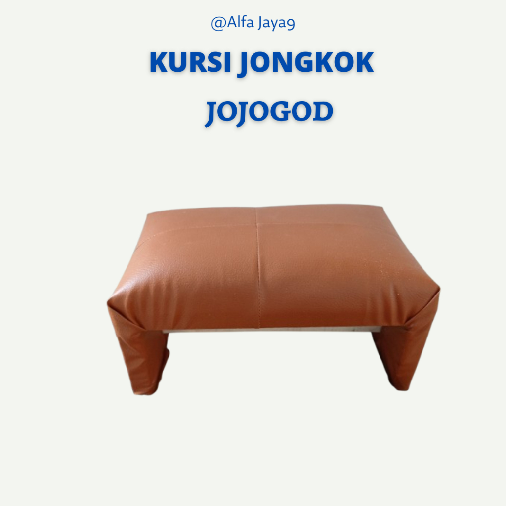 Kursi pendek kayu kursi Jongkok kayu jati bangku kayu Jojodog Jingkik Dingklik