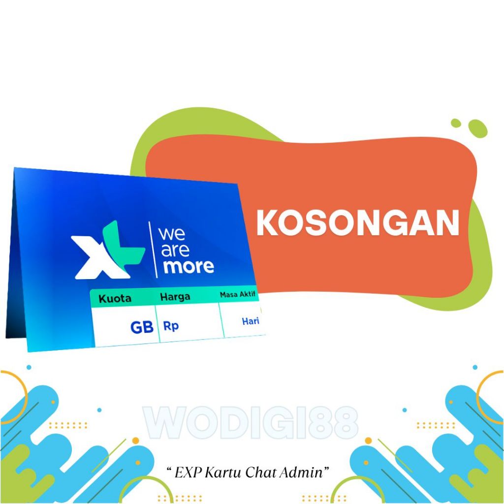 PROMO Kartu Perdana XL Tanpa Kuota EXP 2028