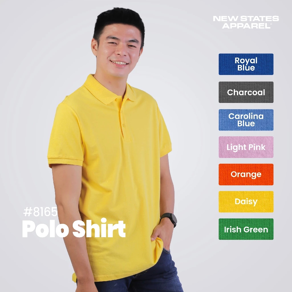 New States Apparel Premium Polo Shirt 8165