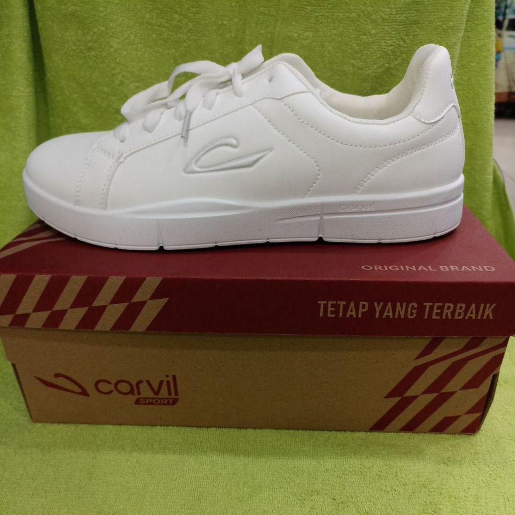 Carvil sepatu pria dewasa putih