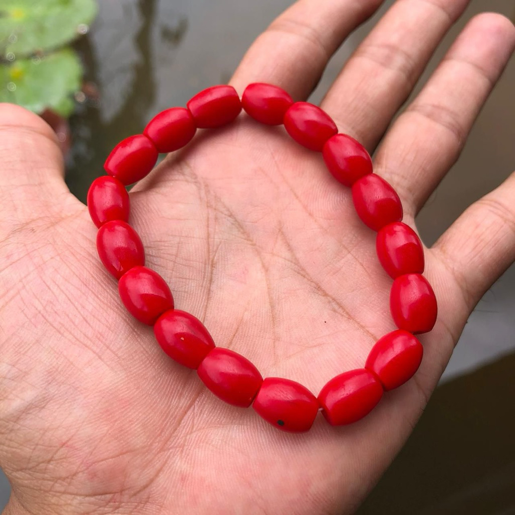 Gelang Batu Marjan Laut Merah Asli Peninggalan